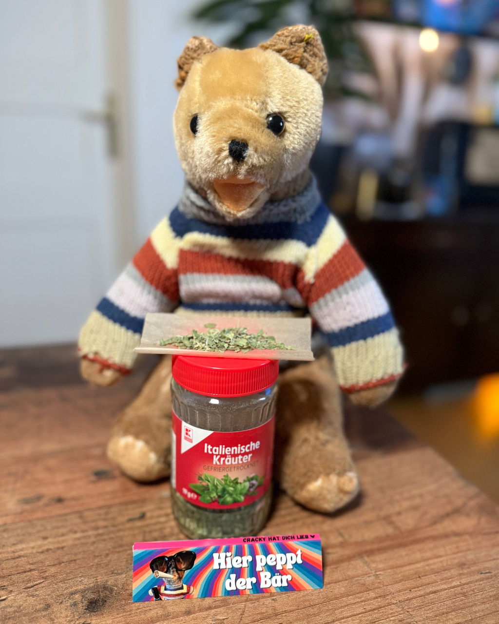 Longpapes "Hier peppt der Bär"